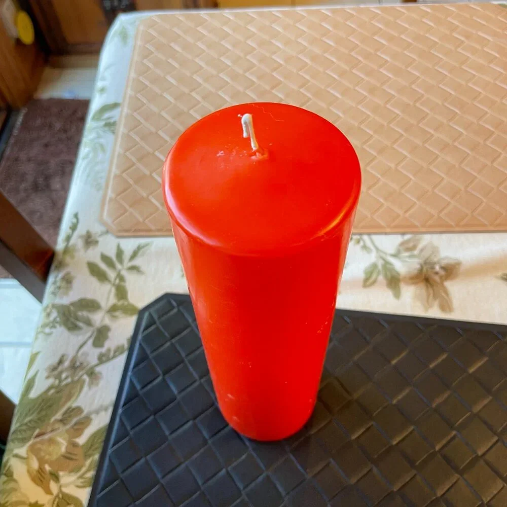 Richland Red Pillar Candle 9